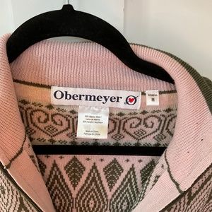 Obermeyer women’s zipper cardigan